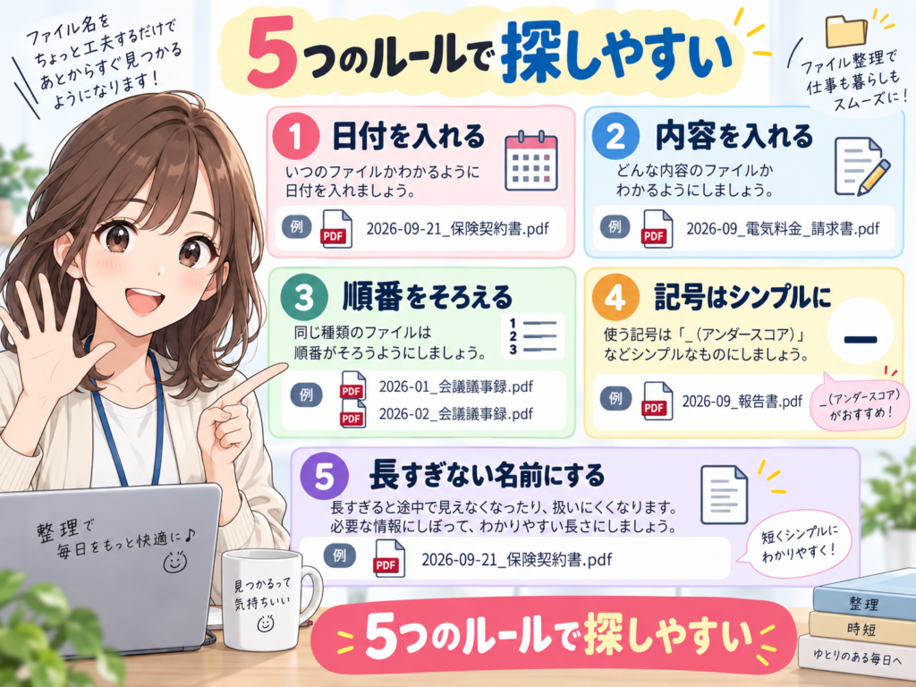 迷わないファイル名3
