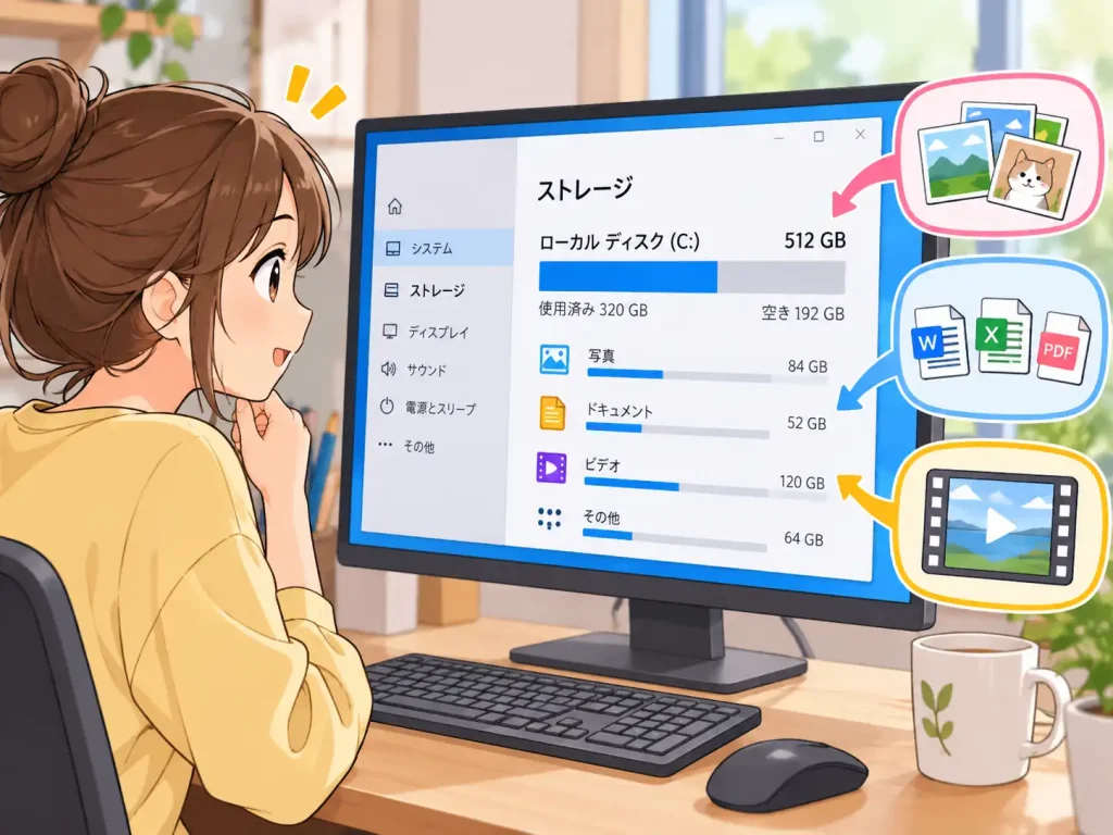GB・TBとは?パソコン容量の見方を初心者向けに解説