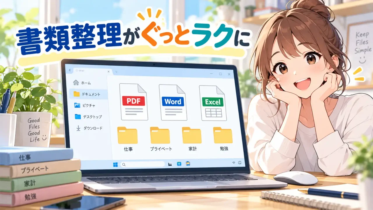 書類整理をラクに