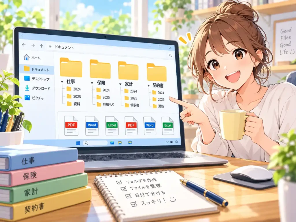 書類整理をラクに