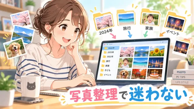 写真整理で迷わない