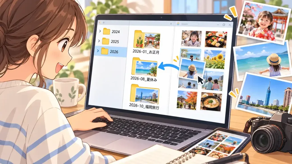 写真整理で迷わない