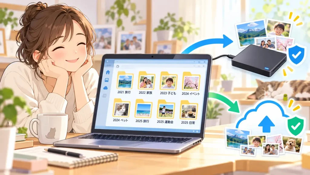 写真整理で迷わない