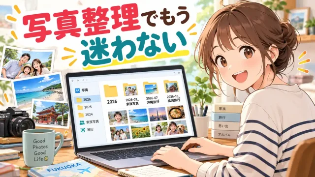 写真整理で迷わない