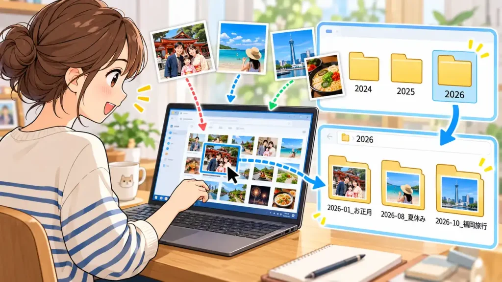 写真整理で迷わない